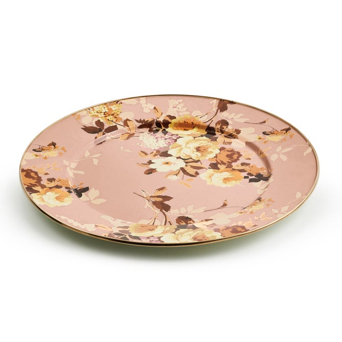 Wild Rose Mauve Serving Platter