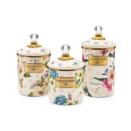 Wildflowers Pink Small Canister