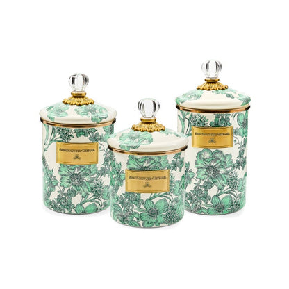 Emerald English Garden Medium Canister