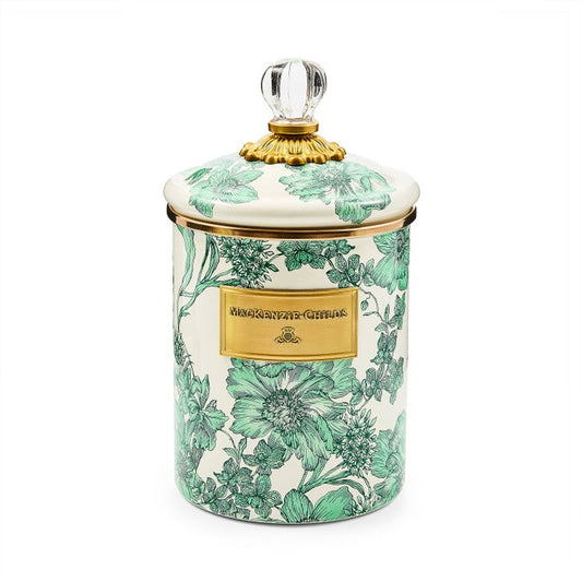 Emerald English Garden Medium Canister