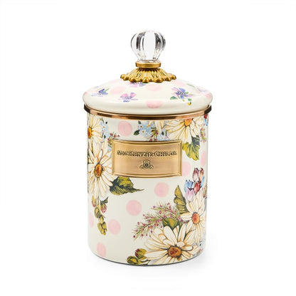 Wildflowers Pink Medium Canister