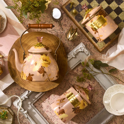 Wild Rose Mauve Medium Canister