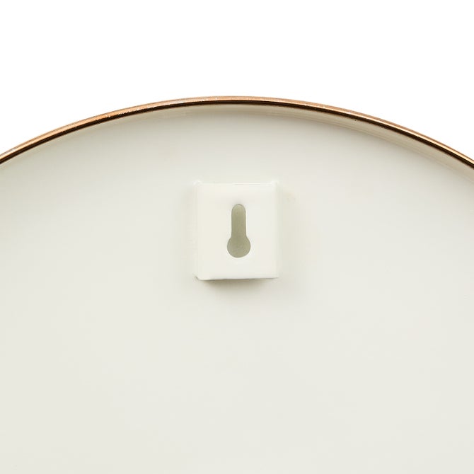 Violet Check Wall Clock